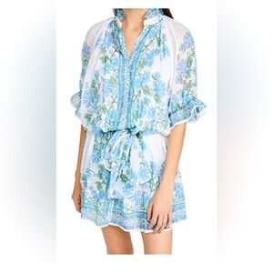 Juliet Dunn Blouson Dress. Size UK 3